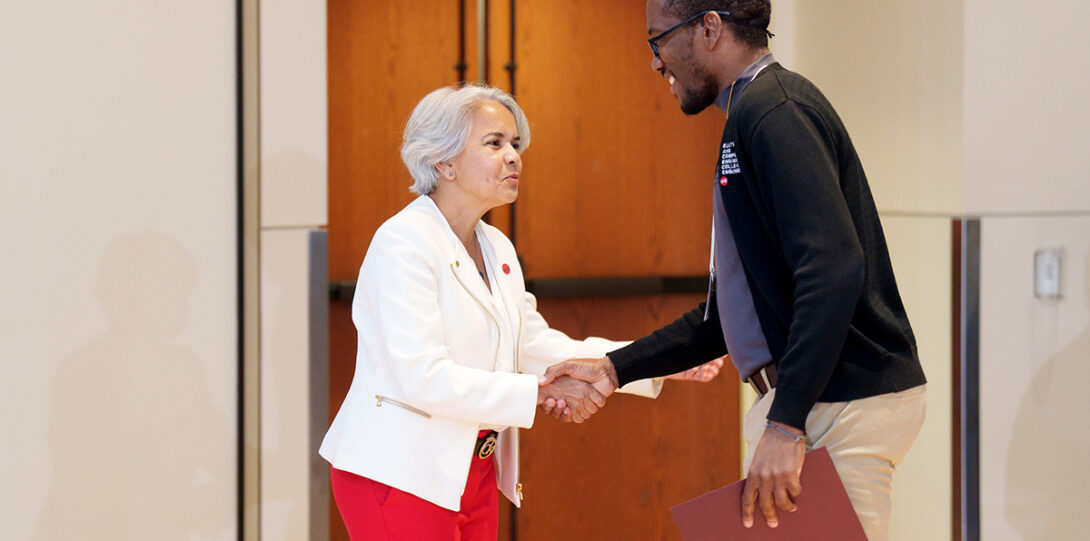 Photos of Faculty Scholar Receptions 2021-2025